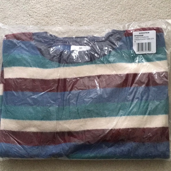 SOLD NWT-BP Candy Stripe Sweater - Picture 4 of 4